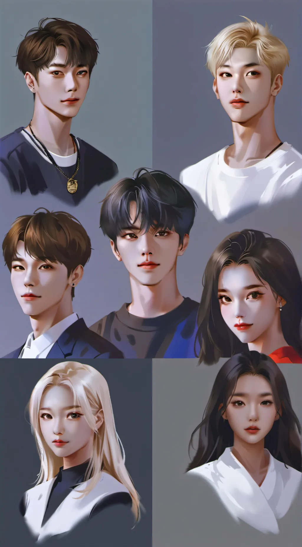 ai character: X-ZIEL  background