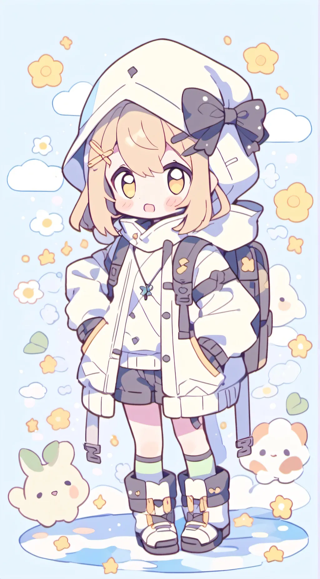 ai character: Mika background