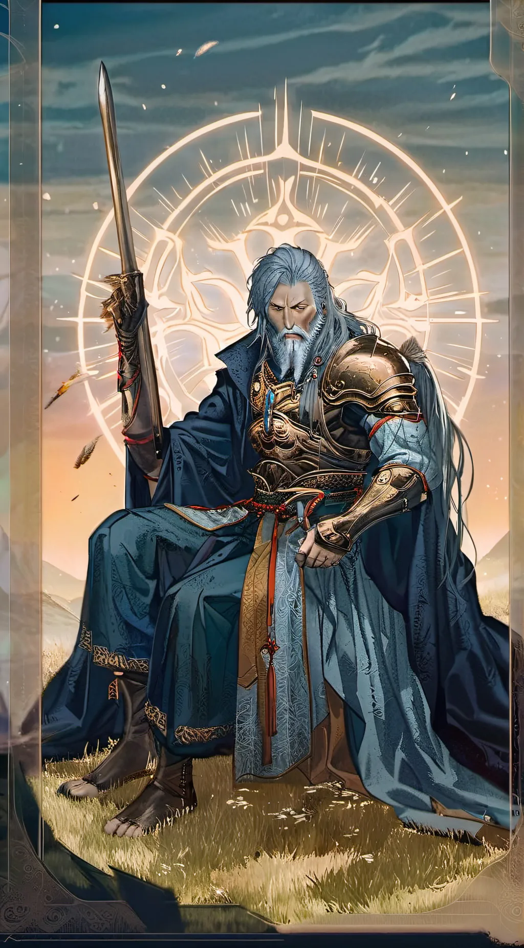 ai character: Axel background