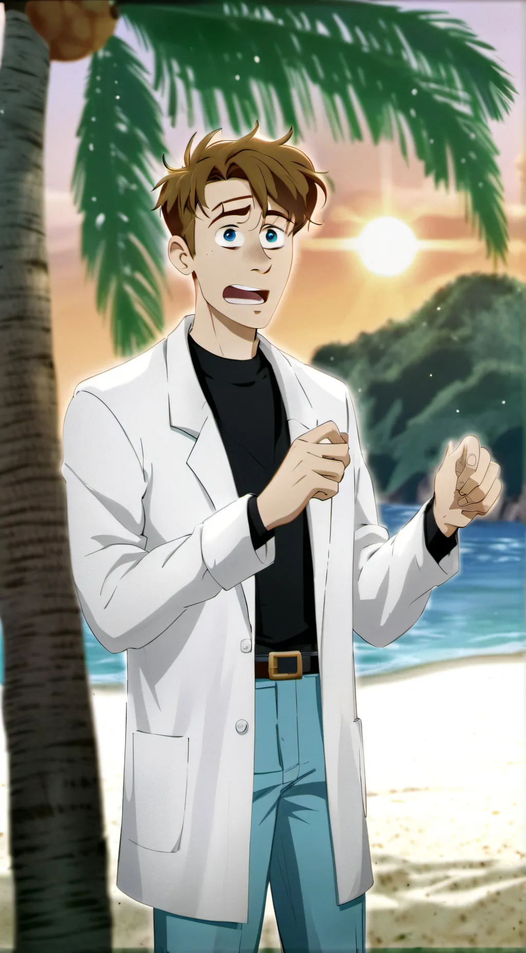 ai character: HeinzDoofenshmirtz background