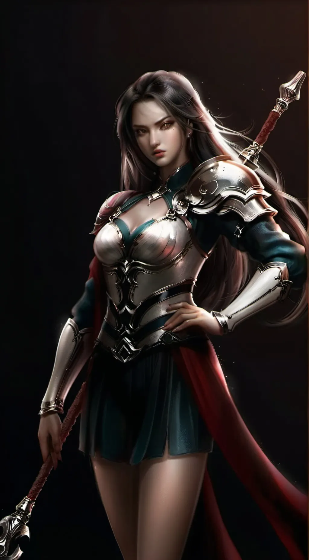 ai character: Celestia  background