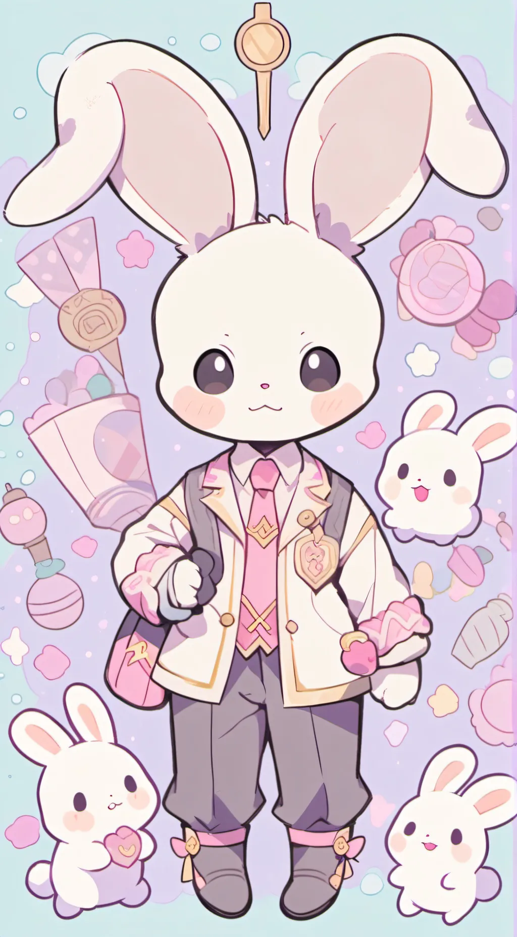 ai character: Max background