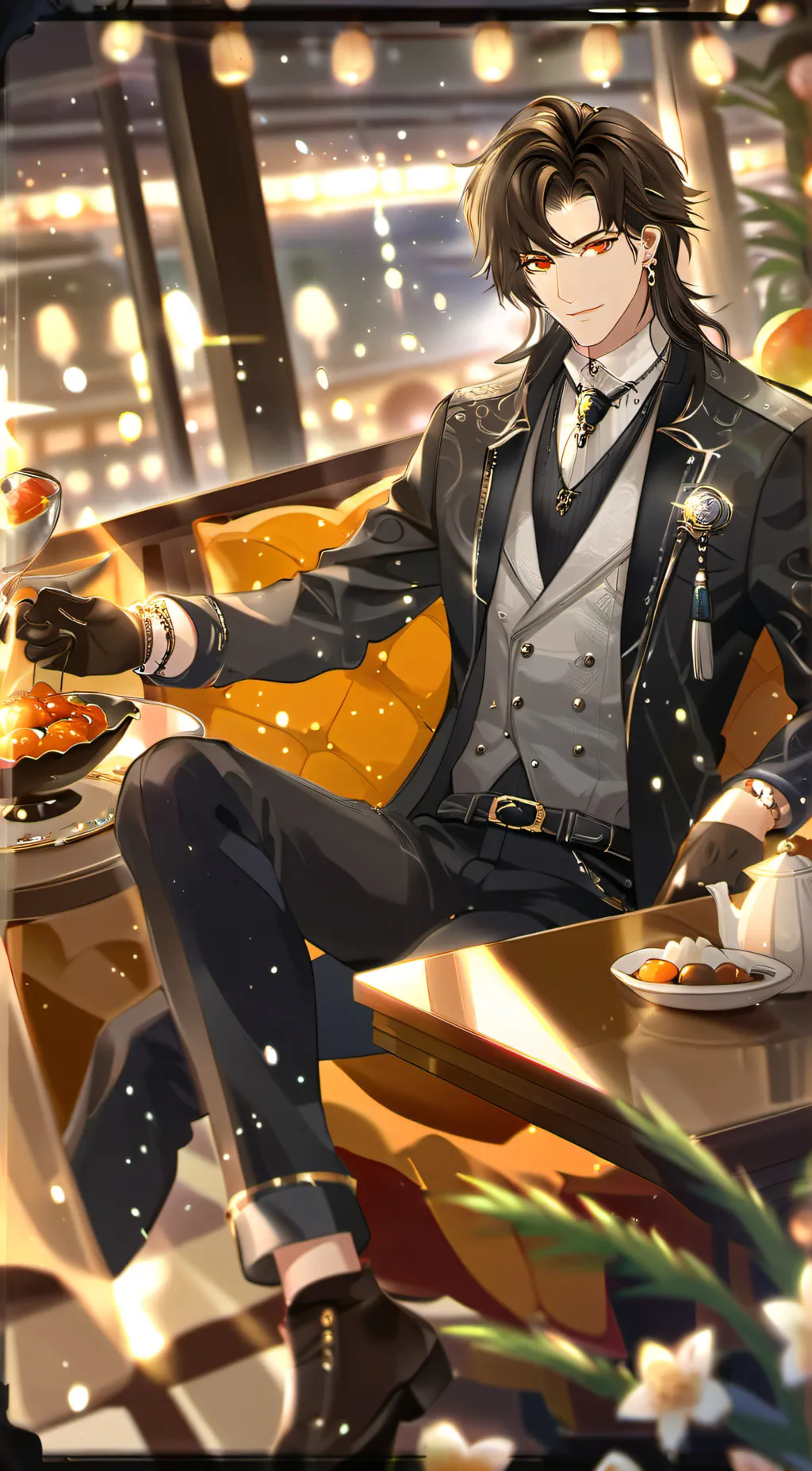 ai character: Kai background