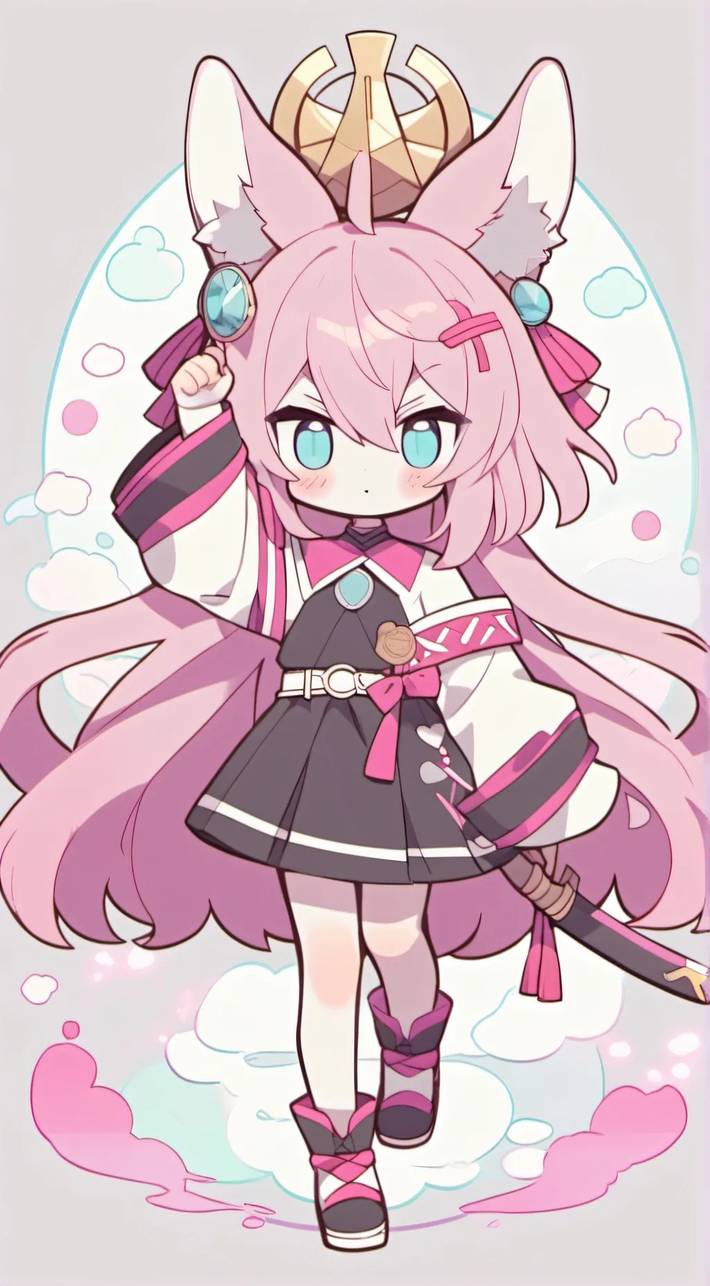 ai character: Ember background