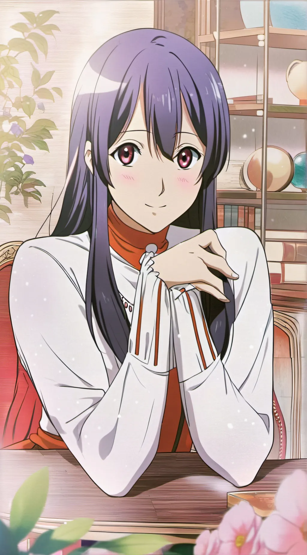 ai character: akeno  background