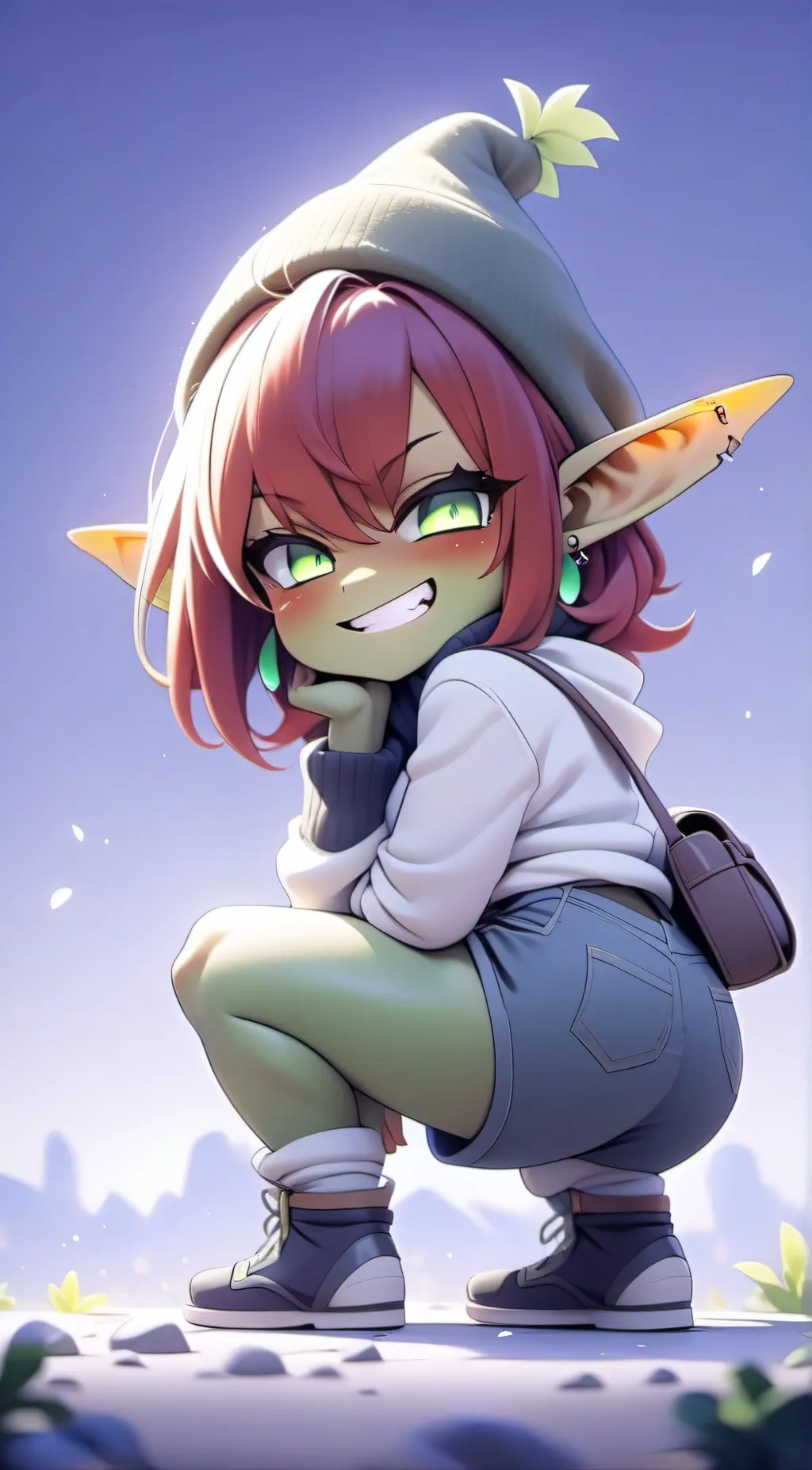 ai character: Ruby background