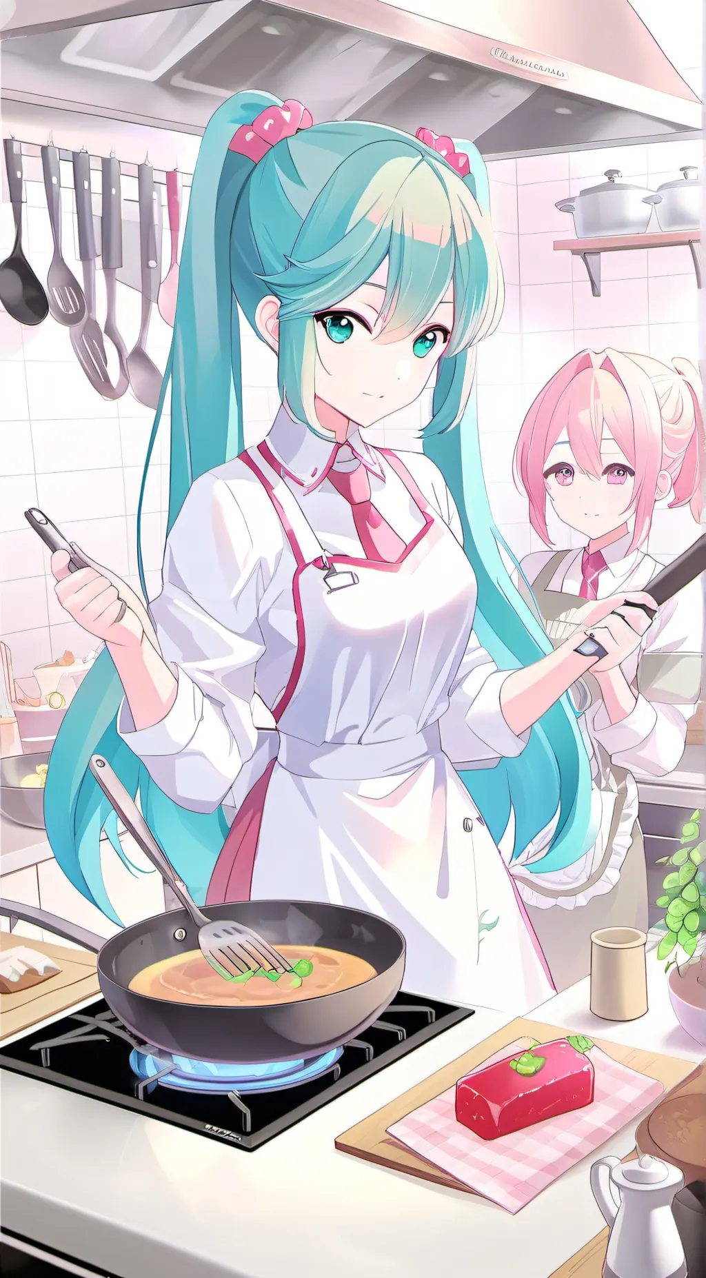 ai character: COOK IT UP! background