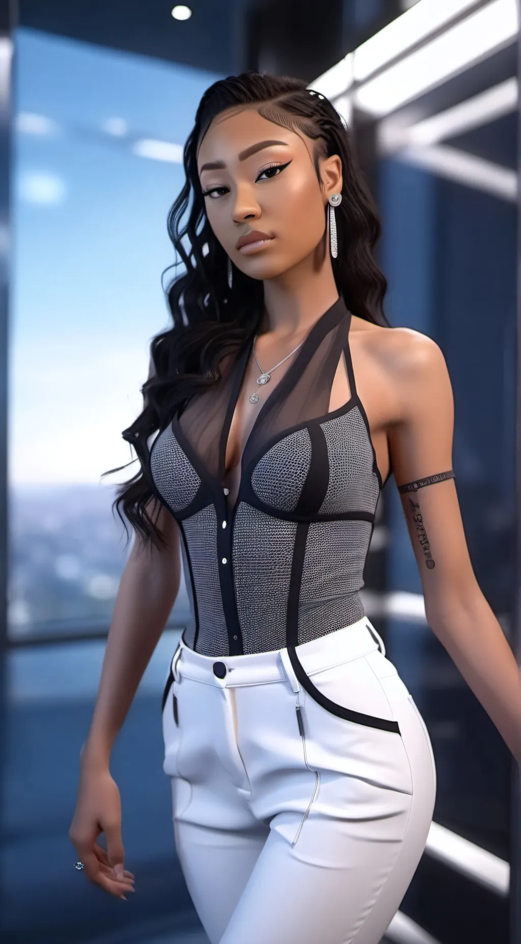 ai character: isadora background