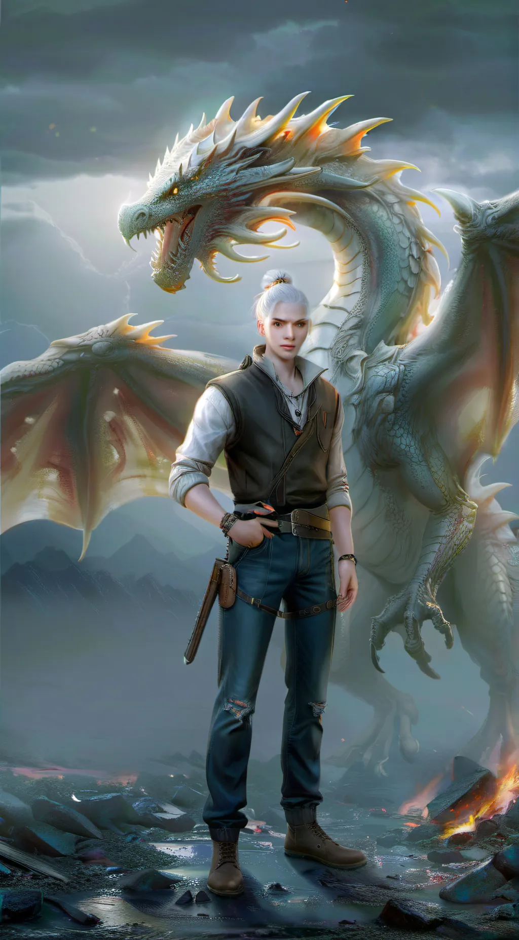 ai character: Ethan background