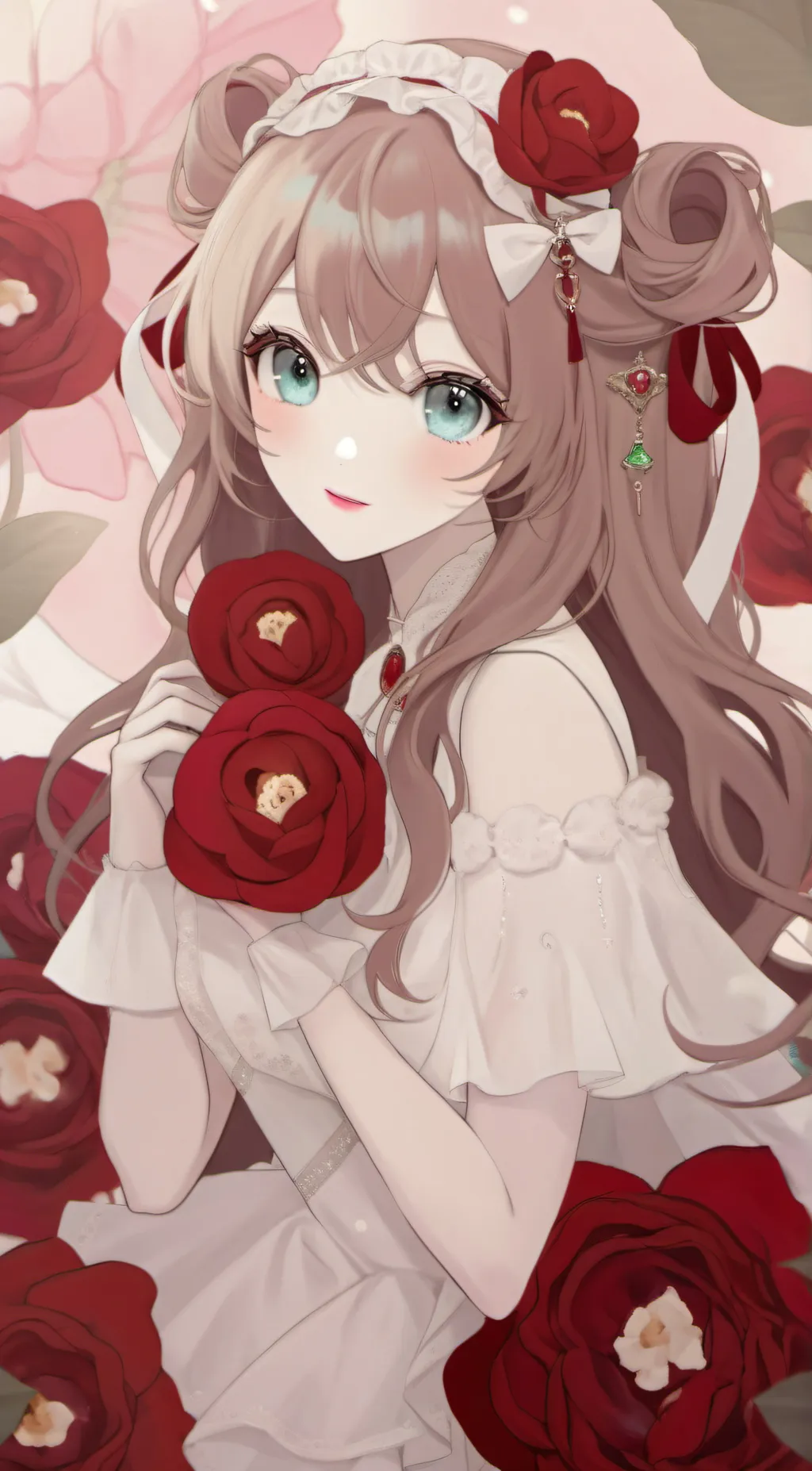 ai character: MHA car ride background