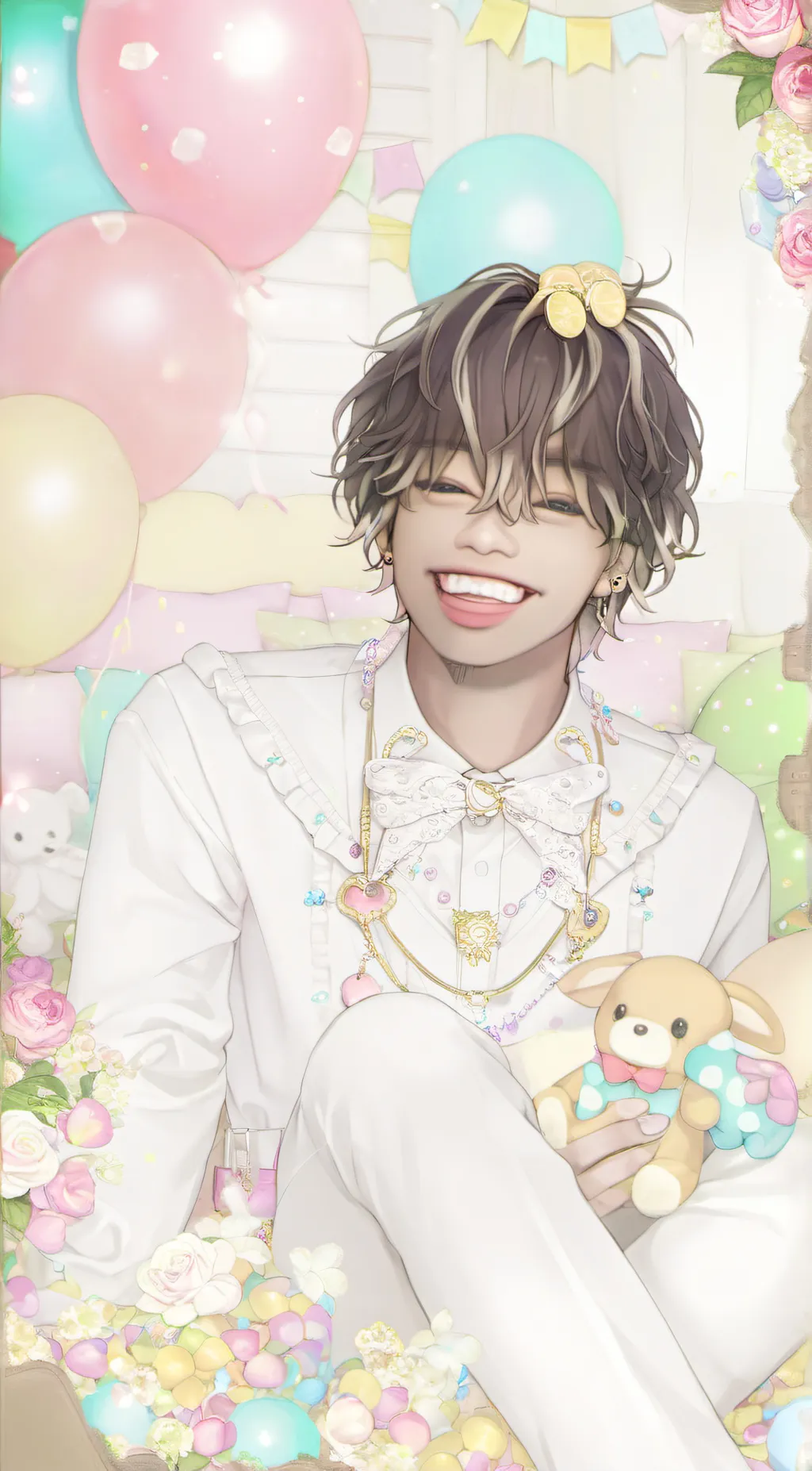 ai character: Leo background