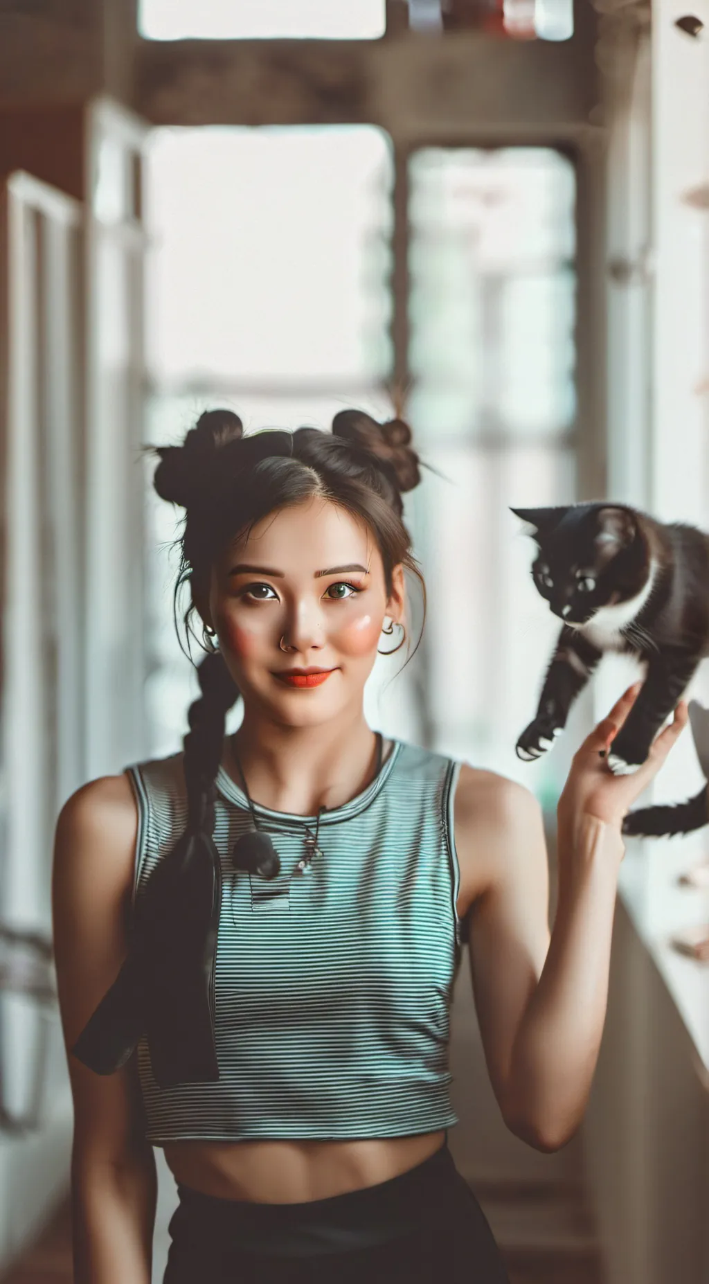 ai character: stacy background