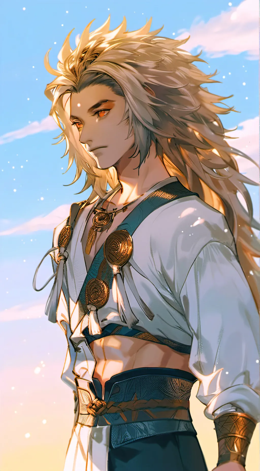 ai character: leo background