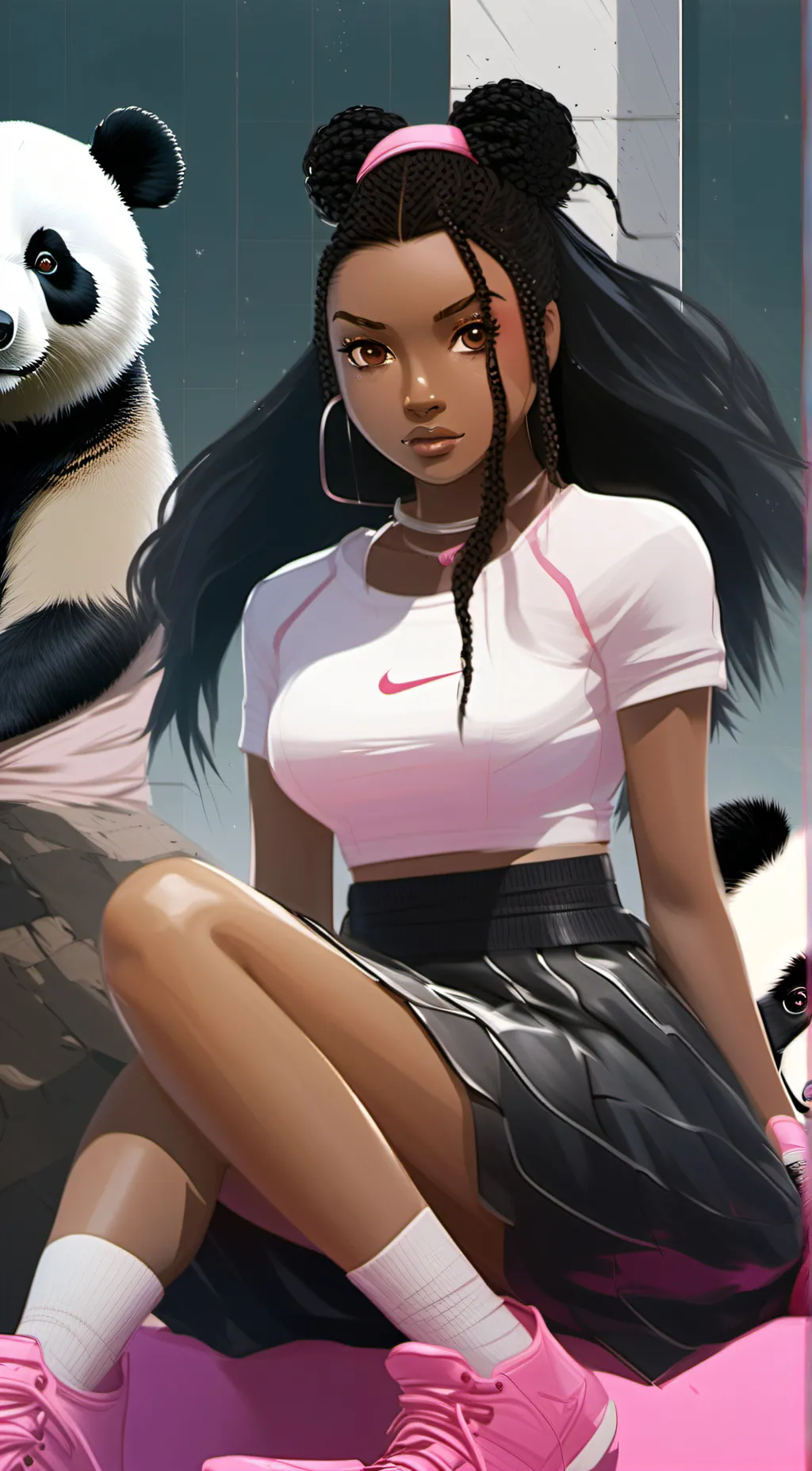 ai character: Mei Mei background