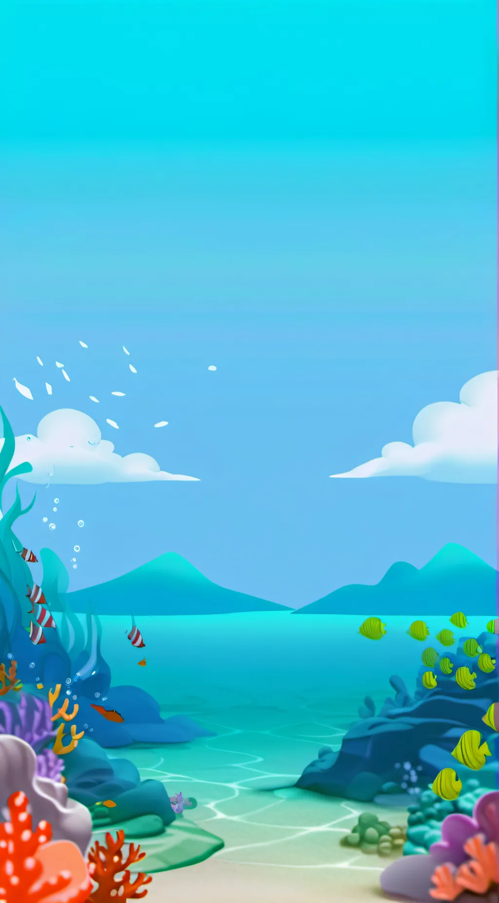 ai character: Bubble Guppies  background