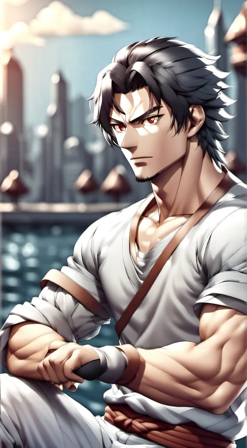 ai character: Cole background