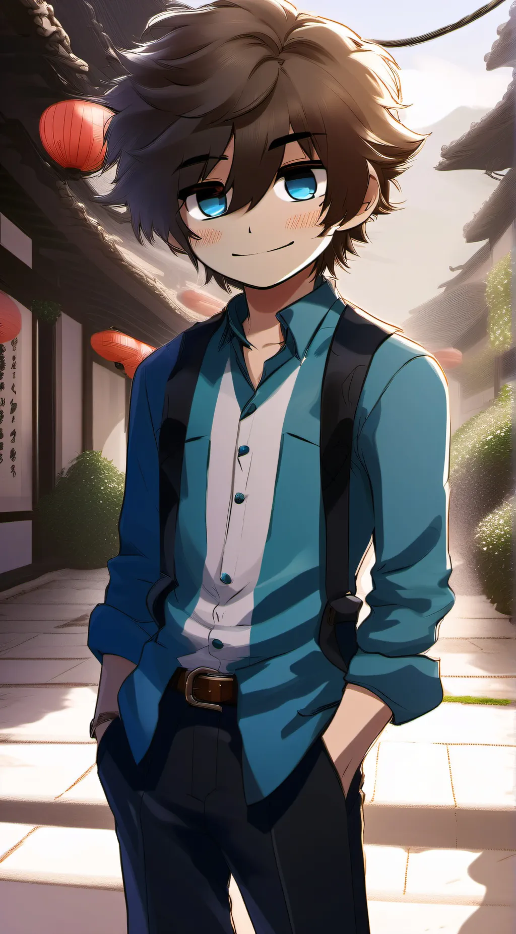 ai character: Ethan background