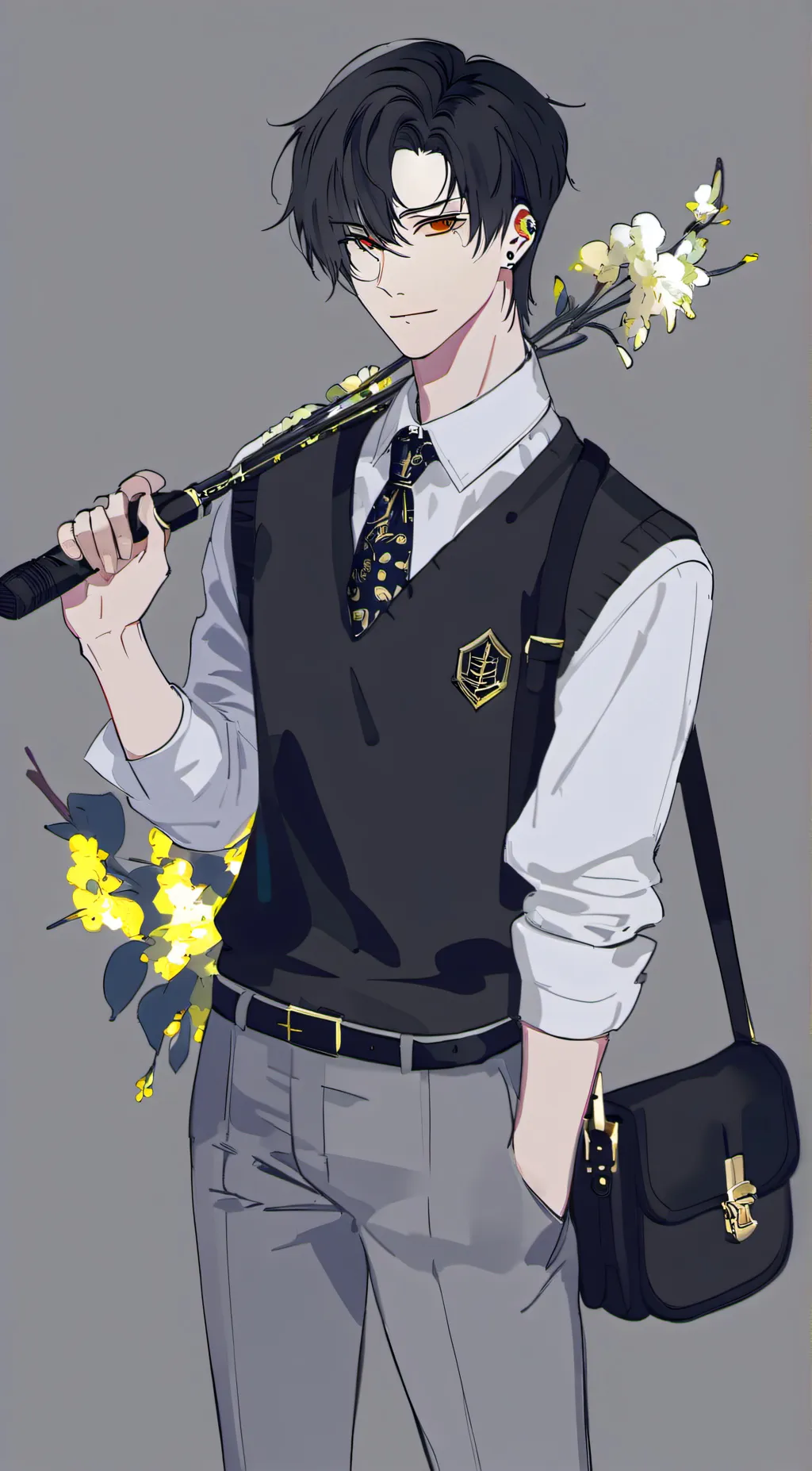 ai character: Andrew  background