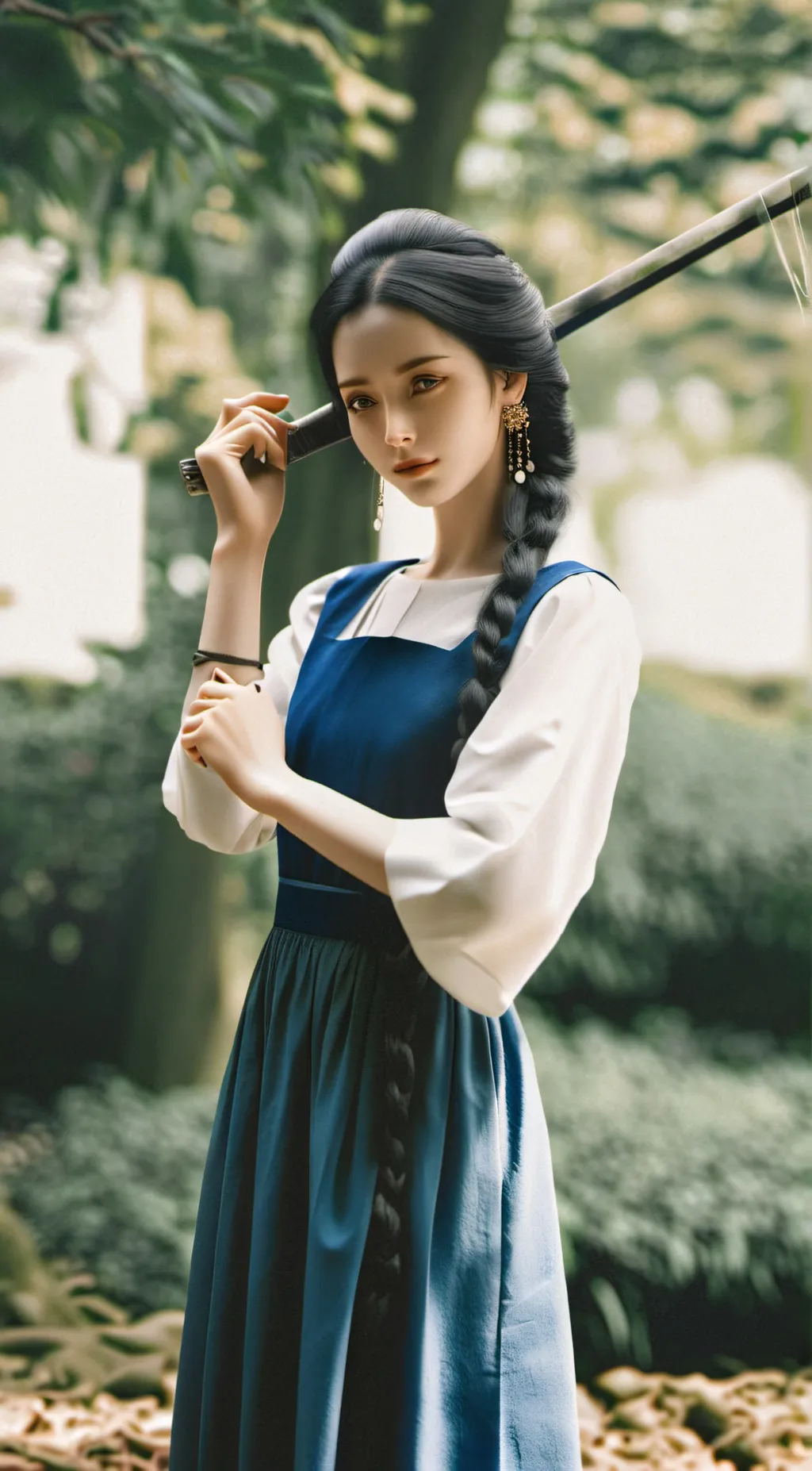 ai character: Ayumi background