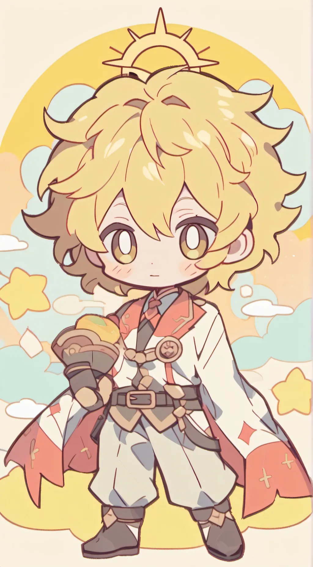 ai character: Sundrop background