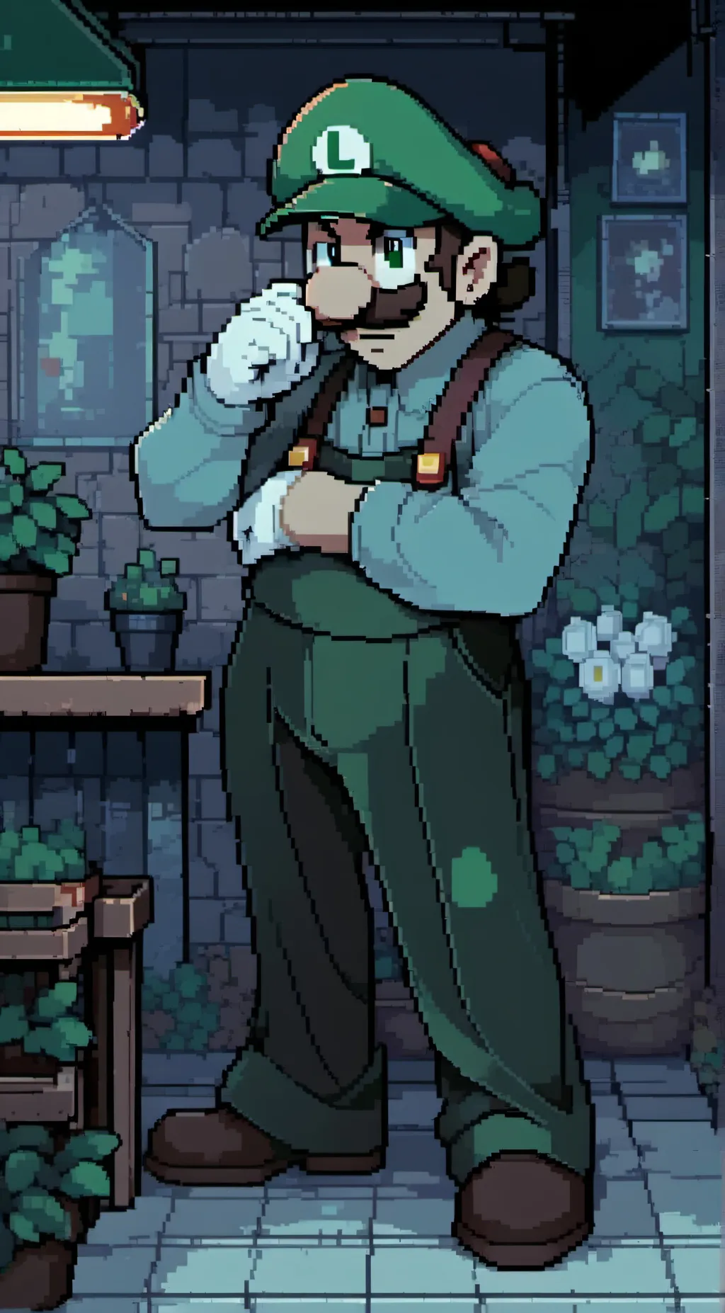 ai character: lulgl background