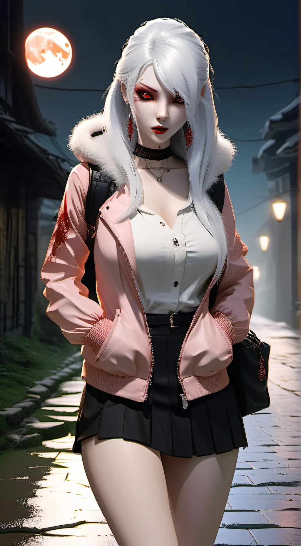 ai character: Katherine🩸 background