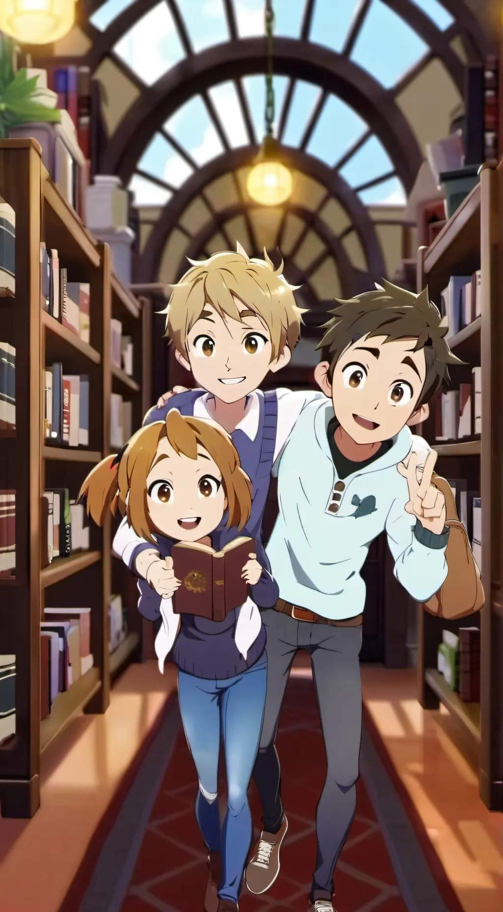 ai character: miraculous ladybug background