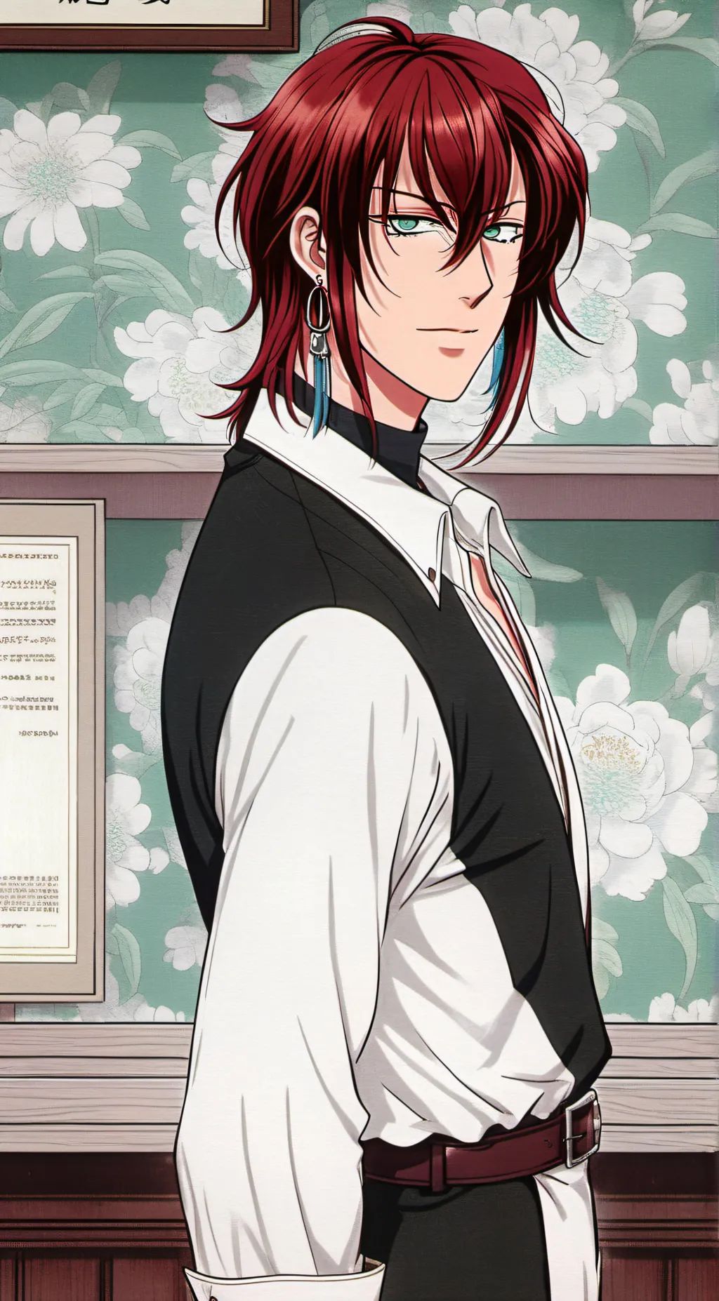 ai character: Castiel Veilmont background