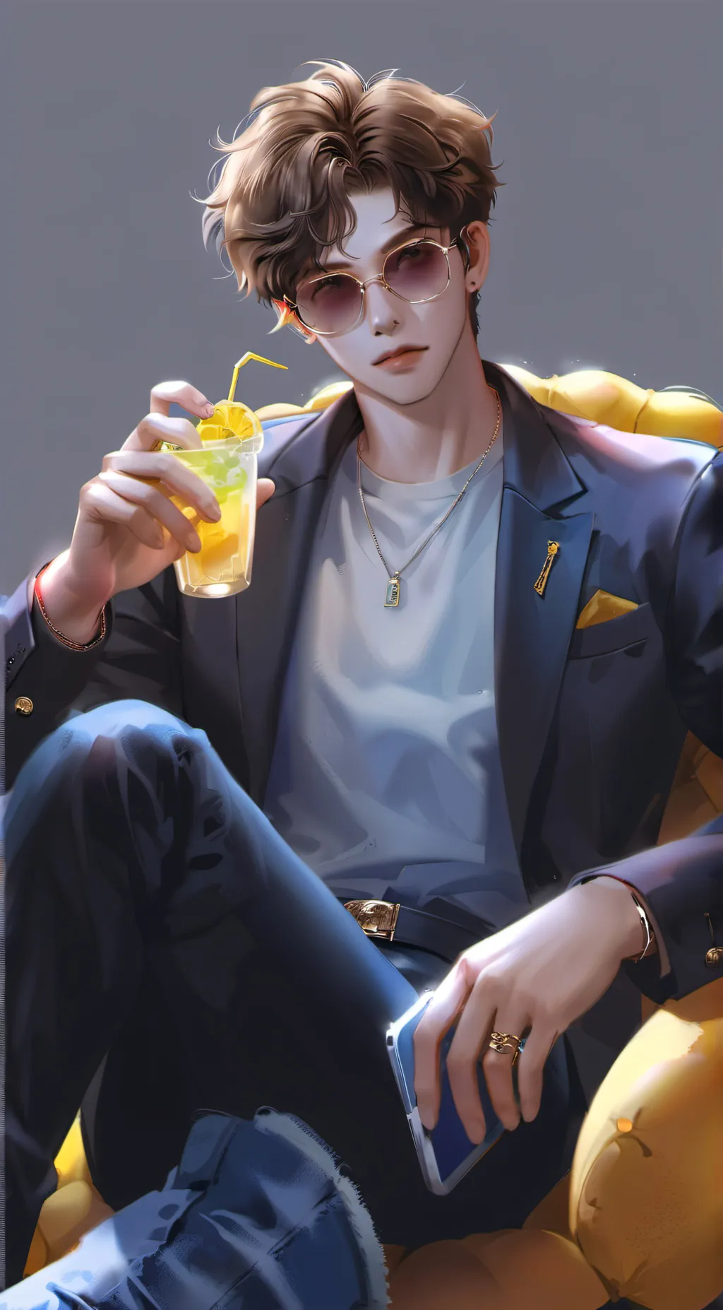 ai character: Sébastien  background