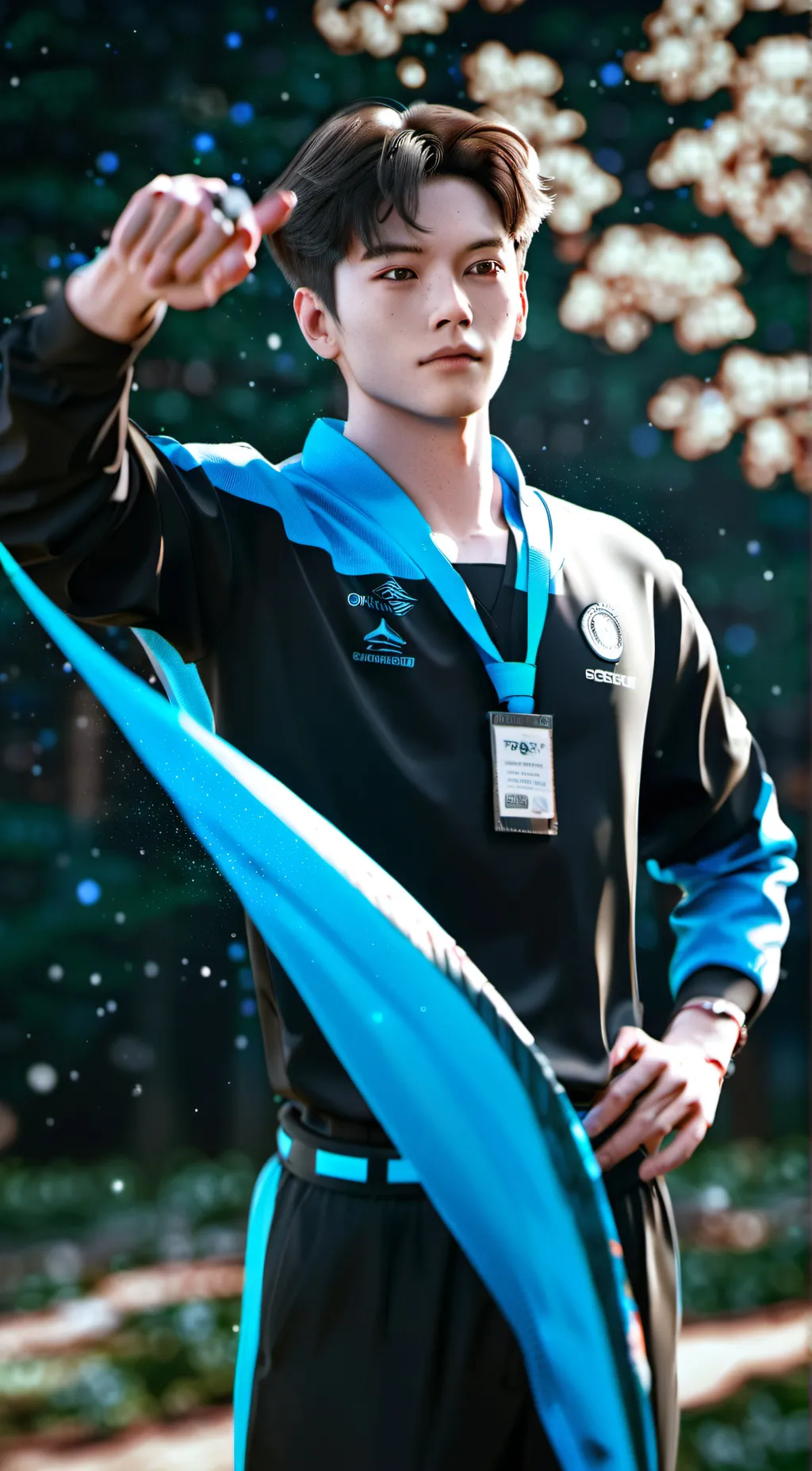 ai character: Kayden  background