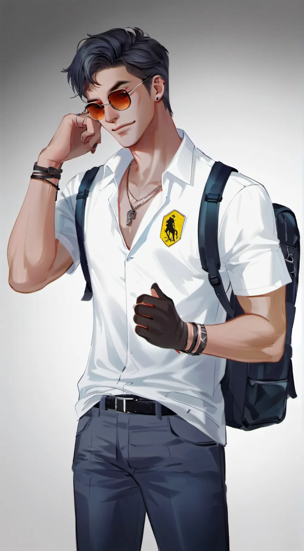 ai character: Champ background