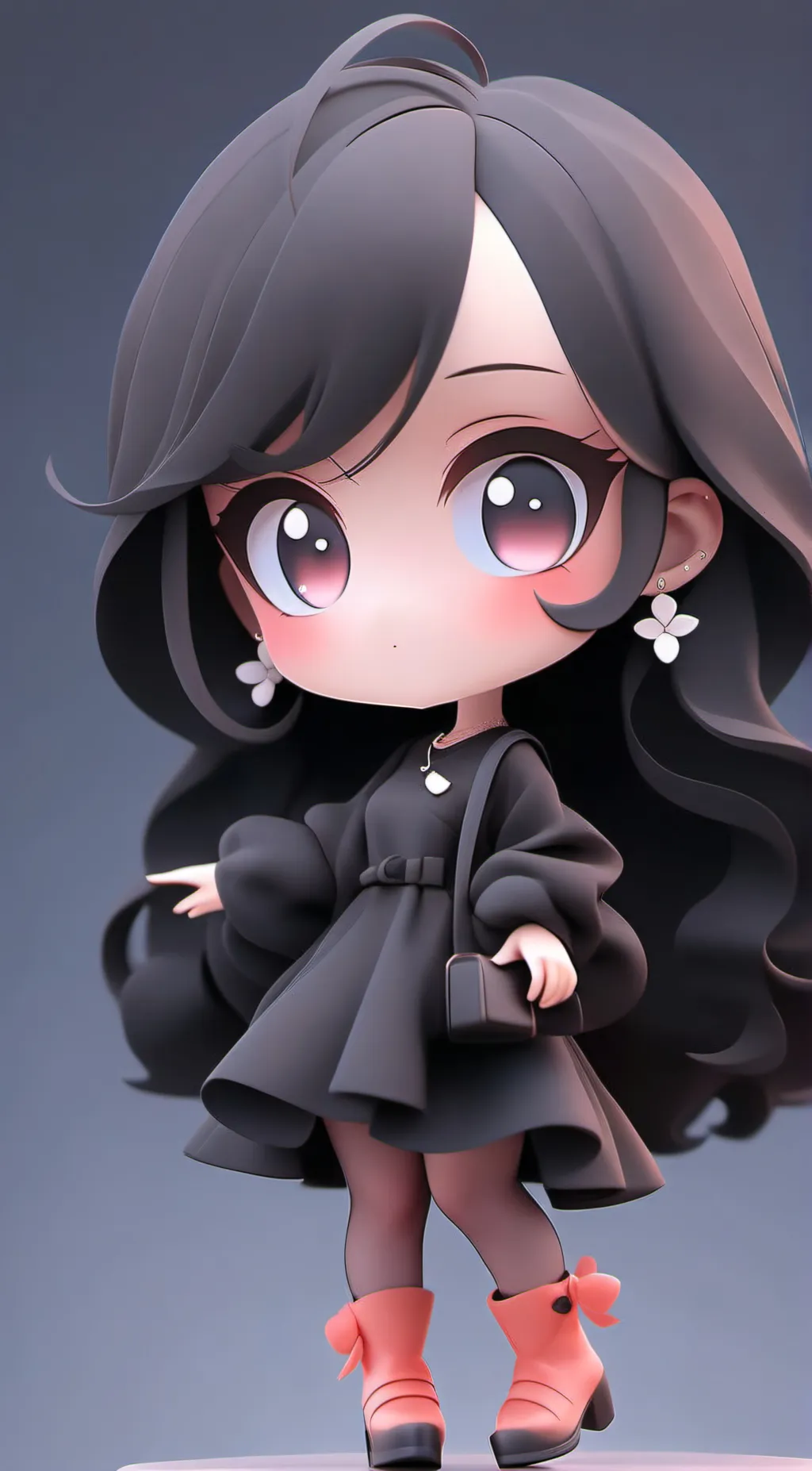 ai character: Moonlight background