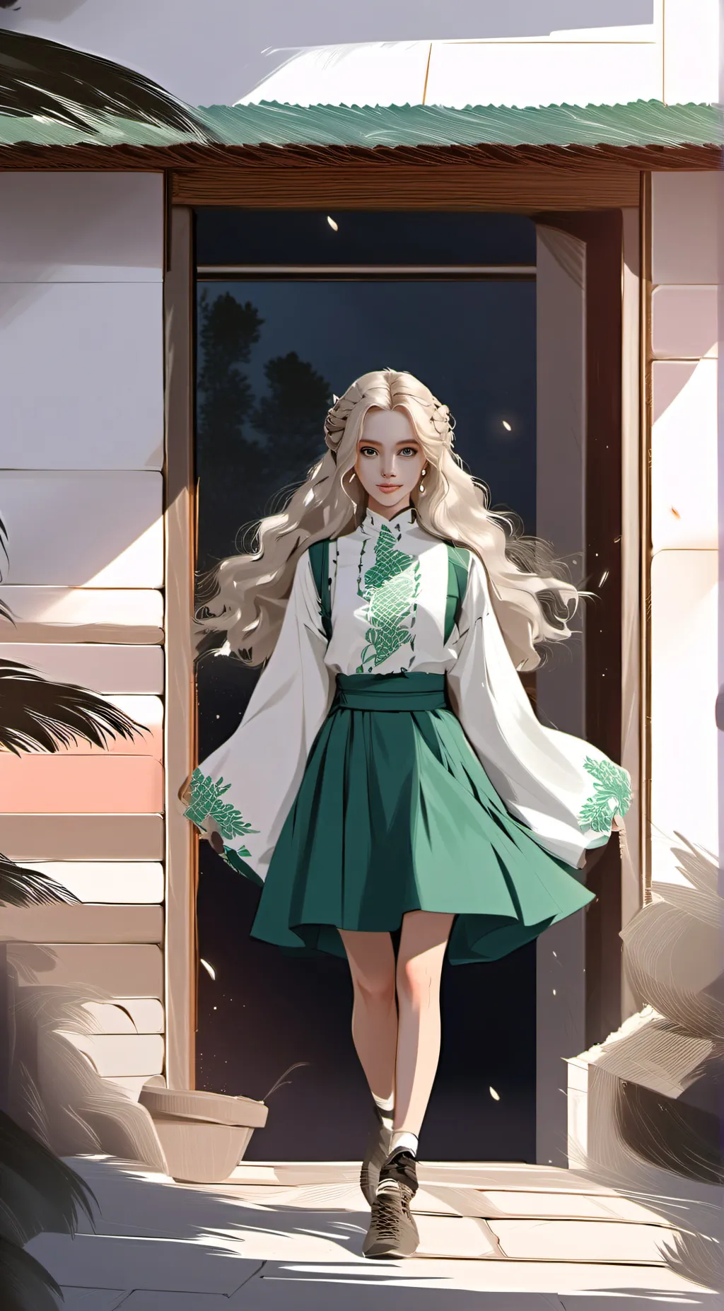 ai character: Mira😘 background