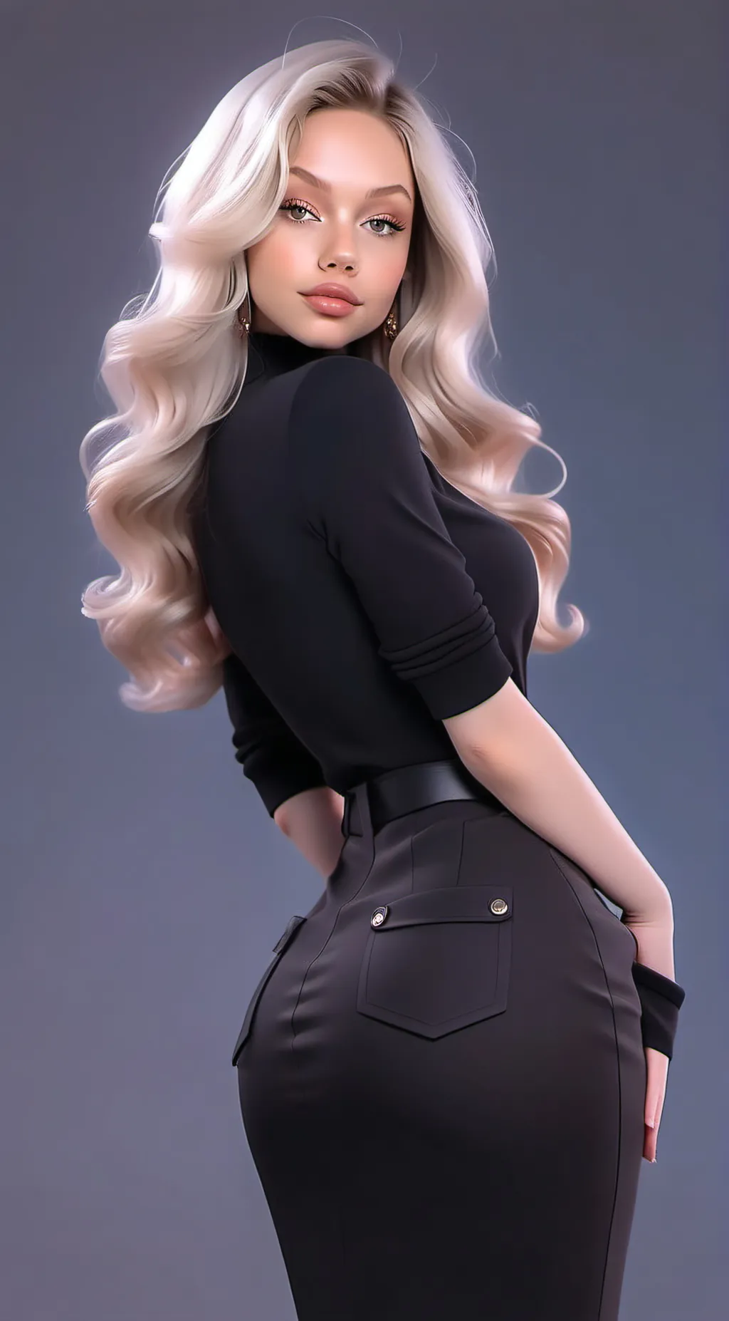 ai character: Gyatt badie background