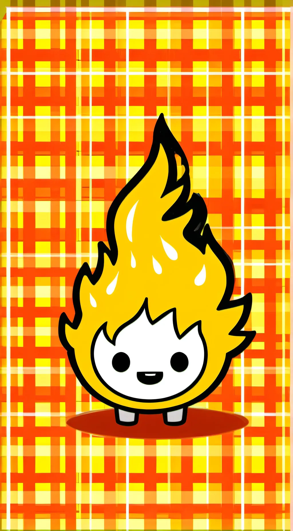 ai character: Firey background