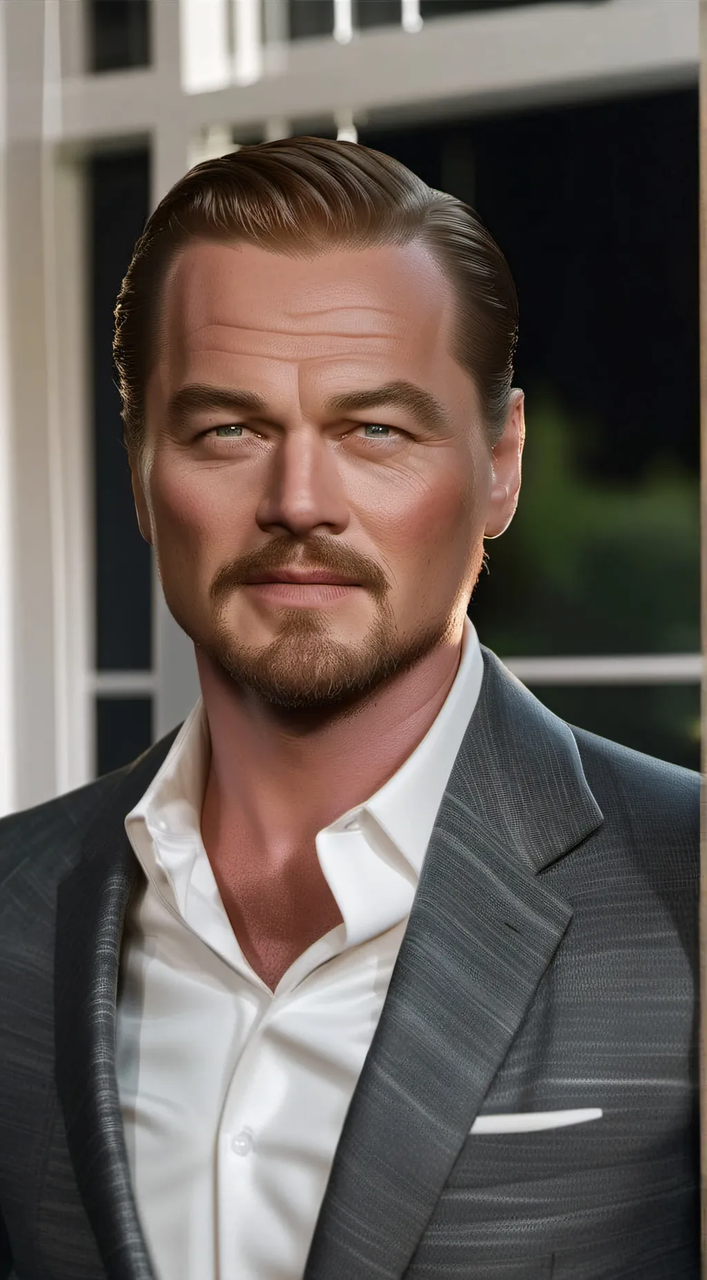 ai character: leonardo dicaprio  background