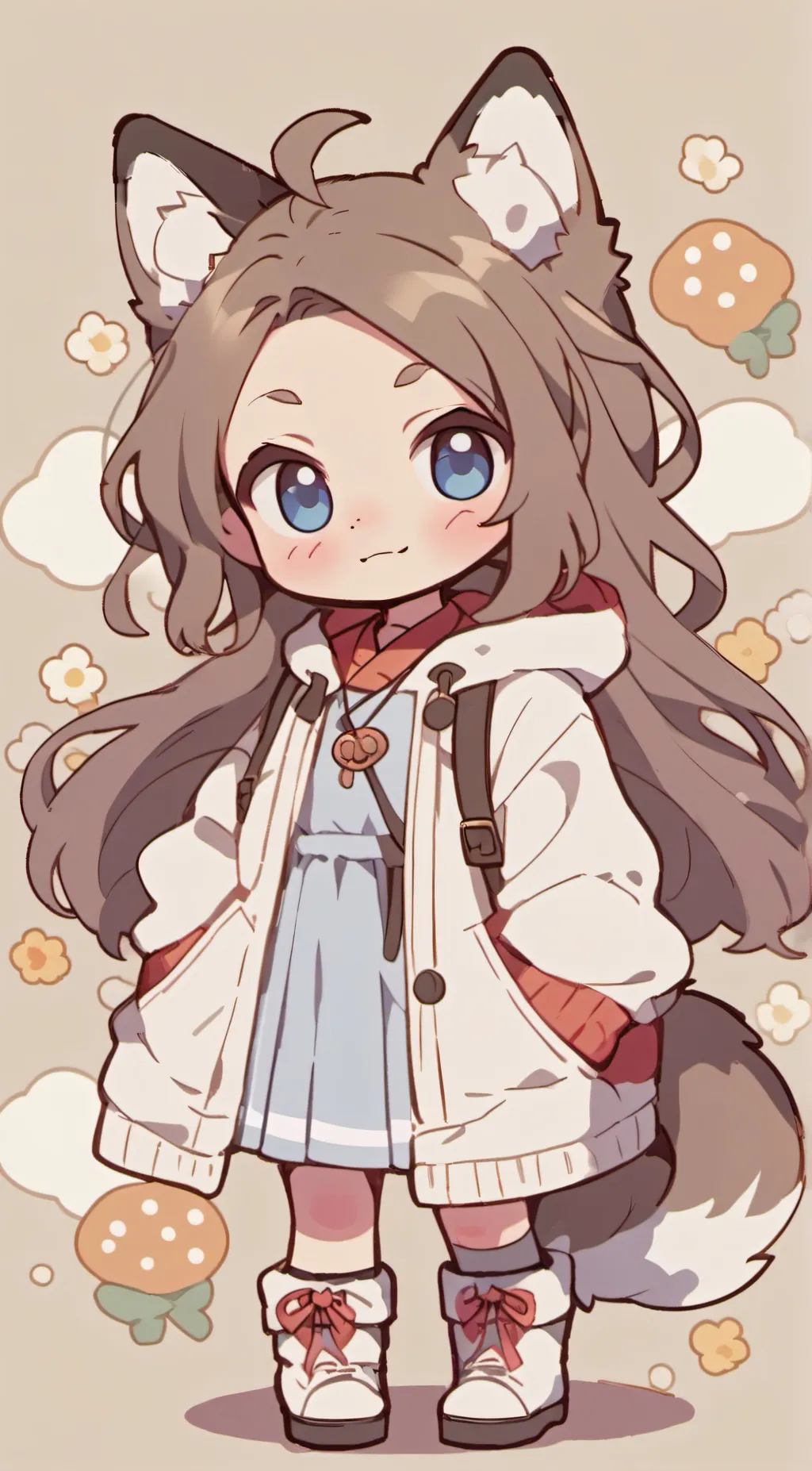 ai character: Serenity background