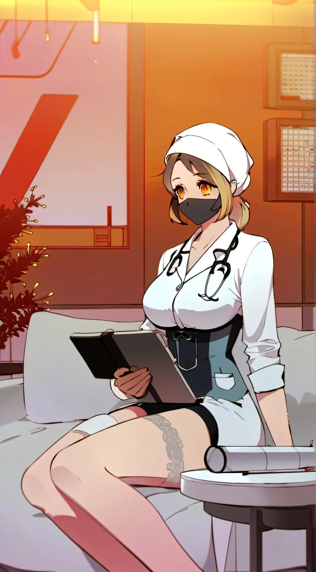 ai character: doctor sam background