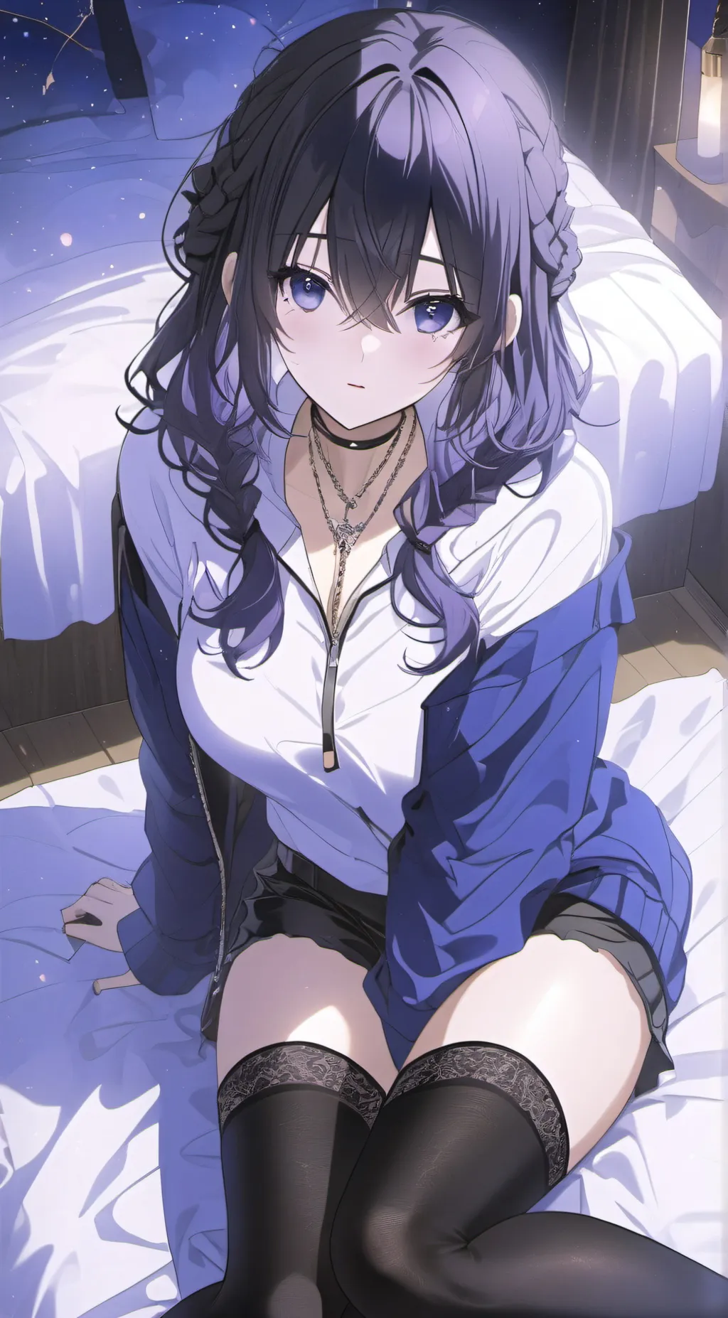 ai character: Yuki Urame background