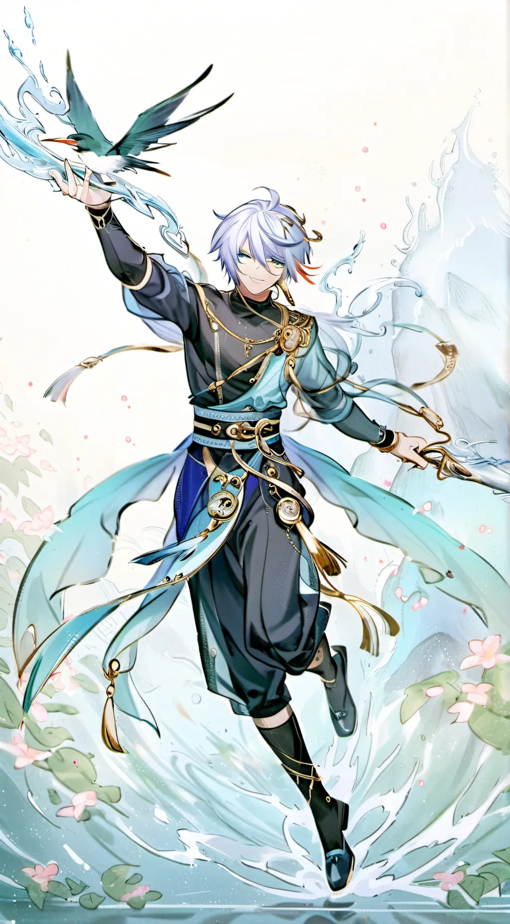 ai character: Idk background