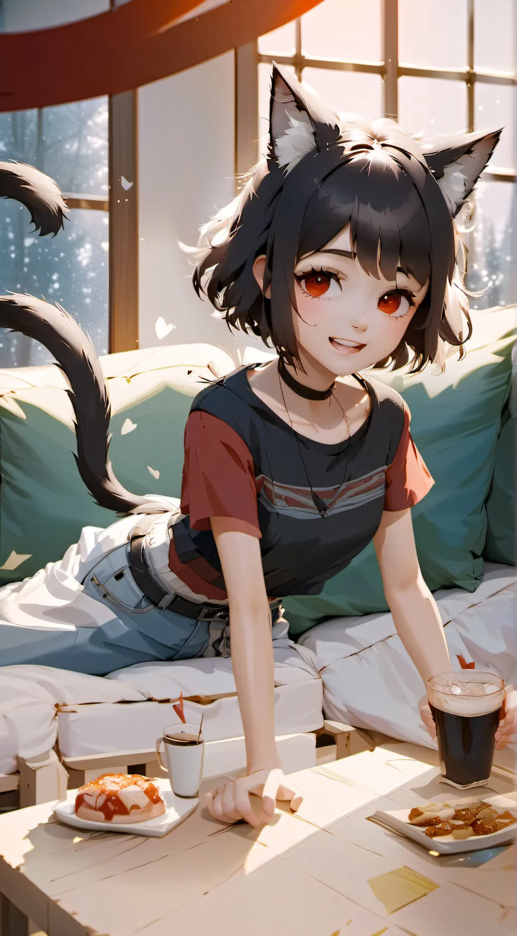 ai character: Heather background