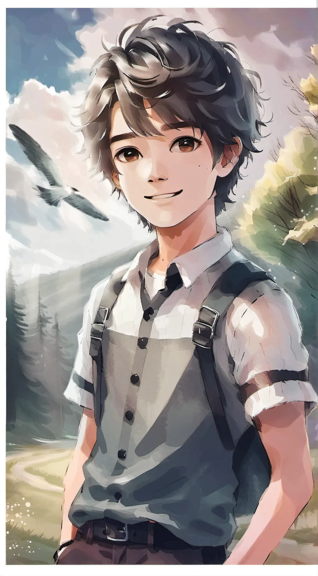 ai character: Alex background