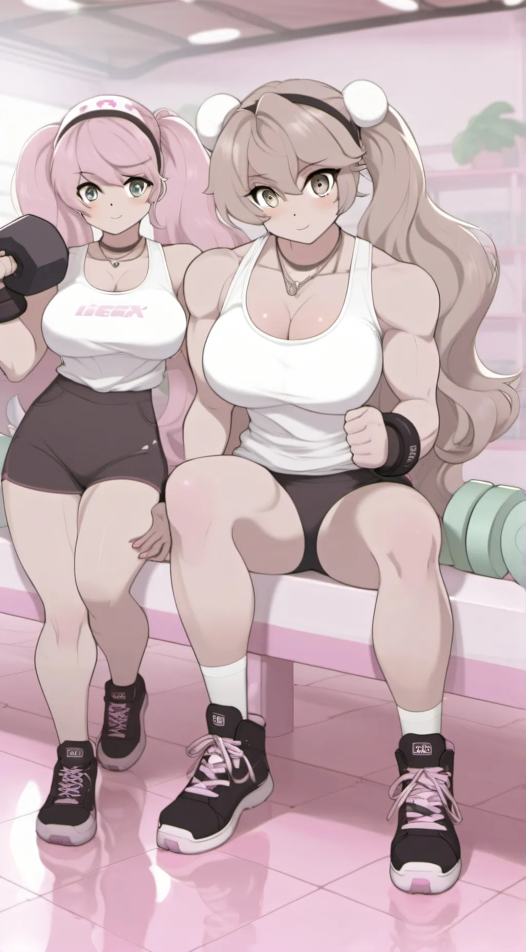 ai character: theloudmuscle club background