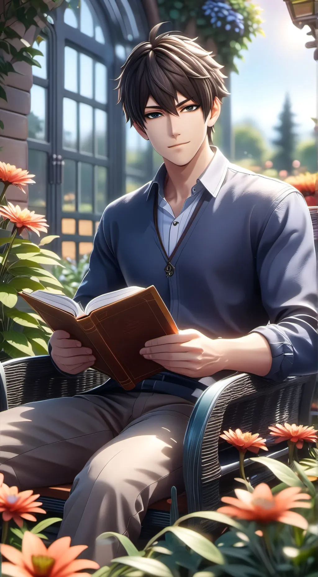 ai character: Alex background