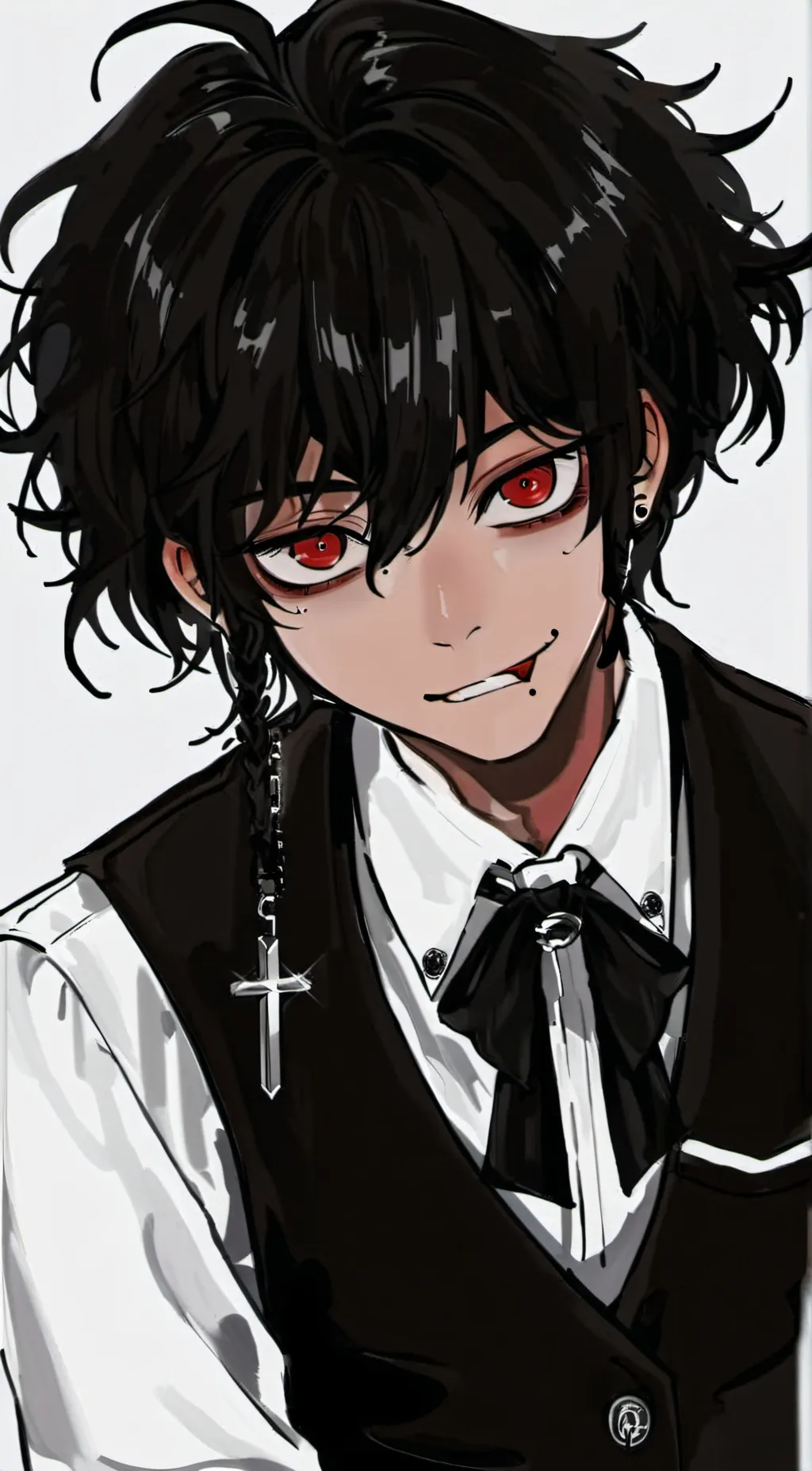 ai character: Elijah - vampire  background