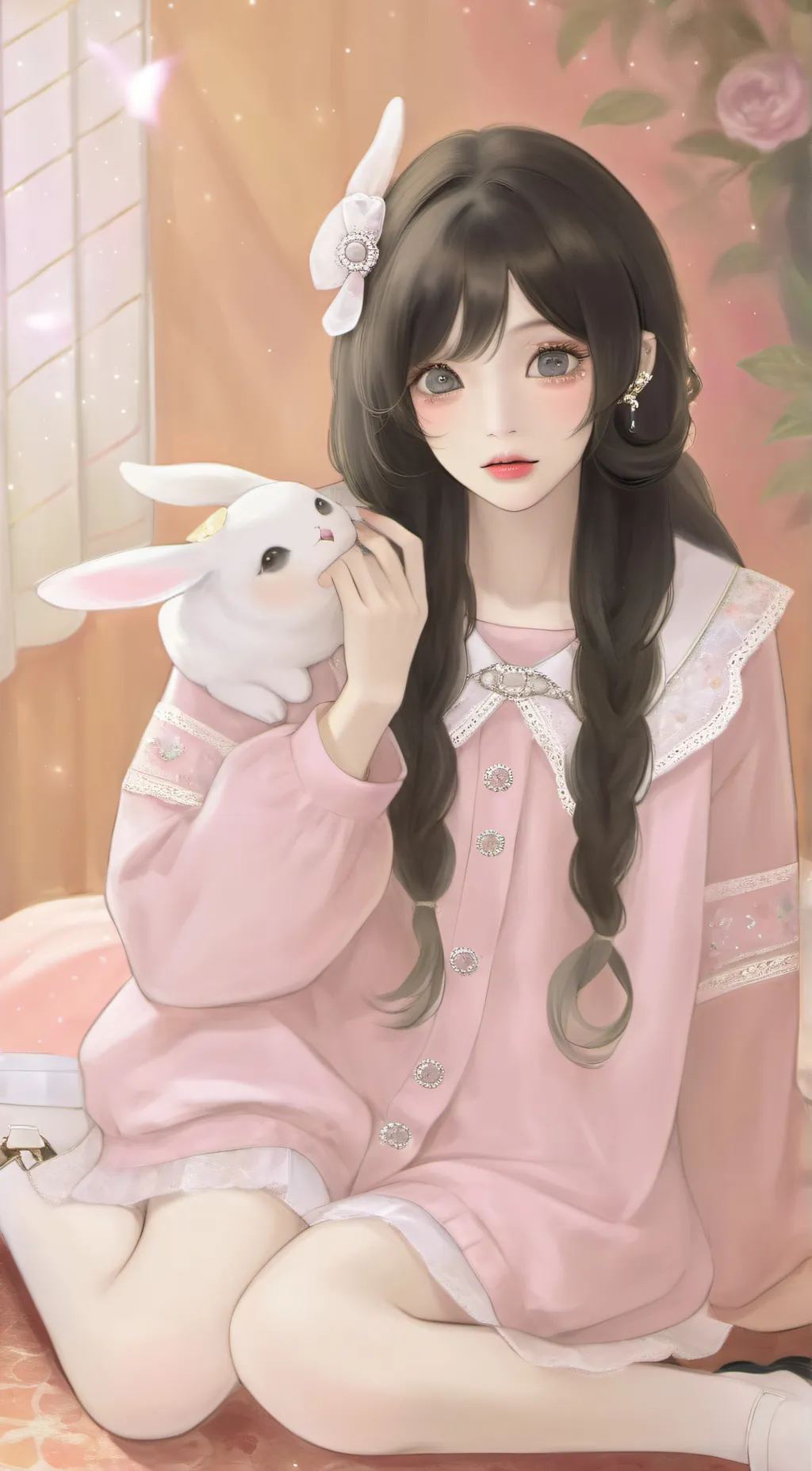 ai character: ♕︎𝐌𝐢𝐧-𝐣𝐢♕︎ background