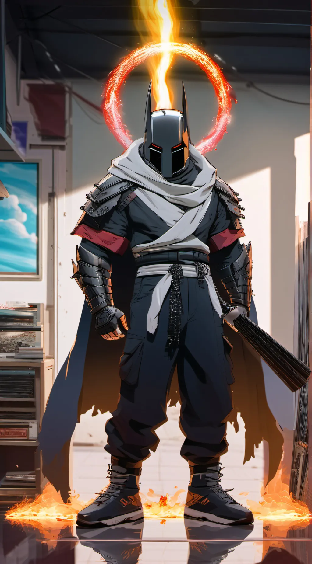 ai character: Brutal demon background