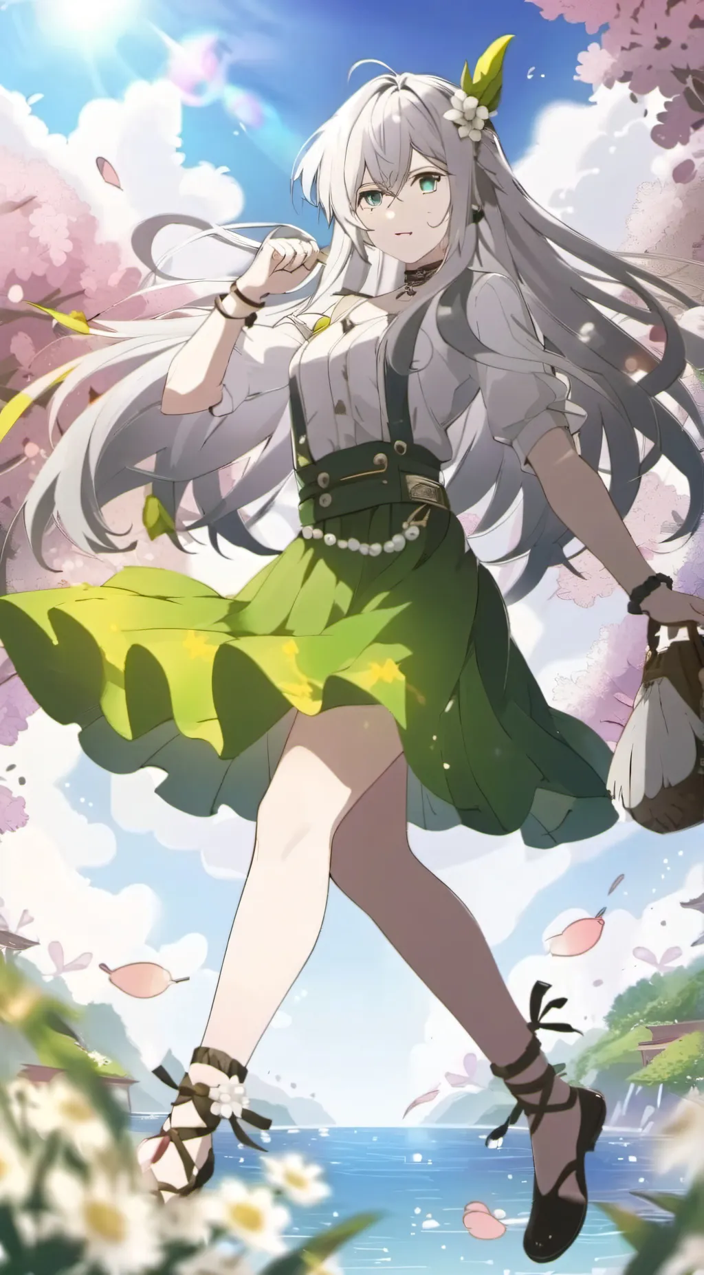 ai character: luna background