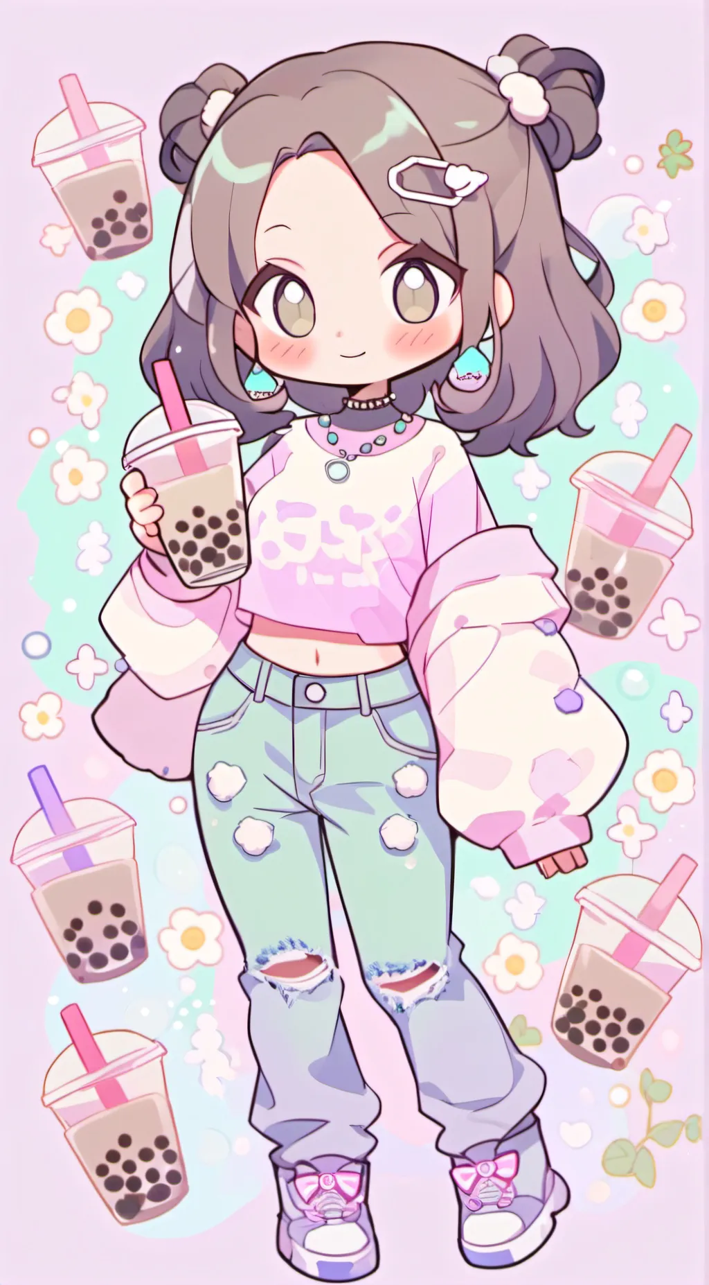 ai character: bellia background