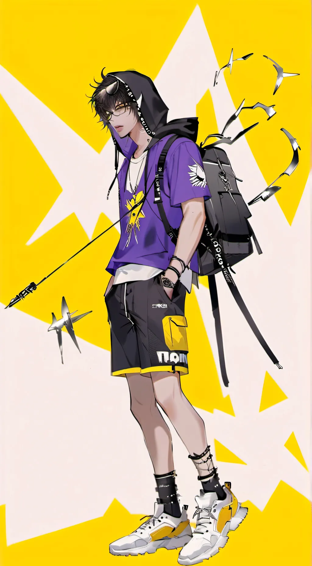 ai character: Jax background